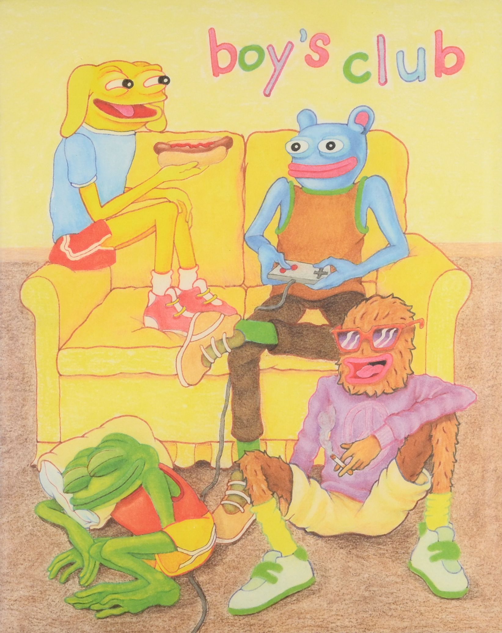 Boy's Club #1 Comic