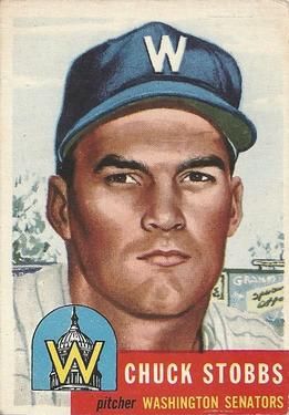 Chuck Stobbs 1953 Topps #89 Sports Card