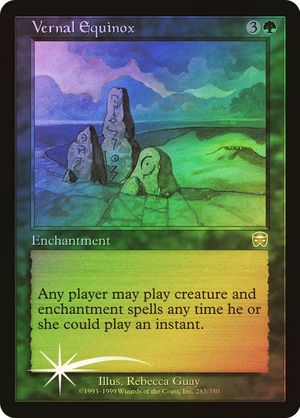 Vernal Equinox (Mercadian Masques - Foil)