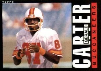 Gerald Carter 1985 Topps #167 Sports Card