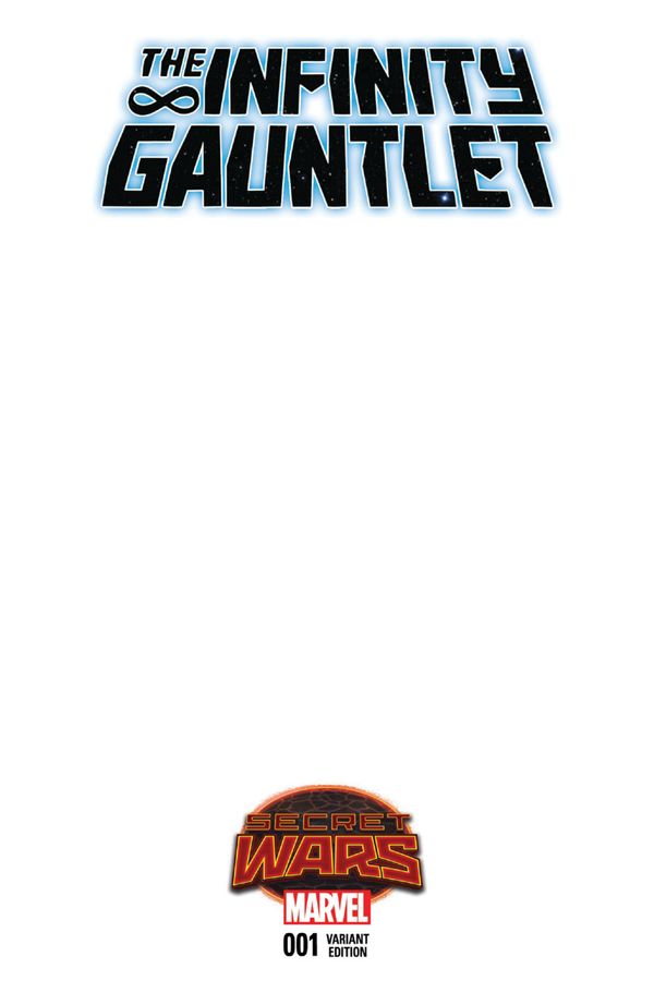 Infinity Gauntlet #1 (Blank Variant)