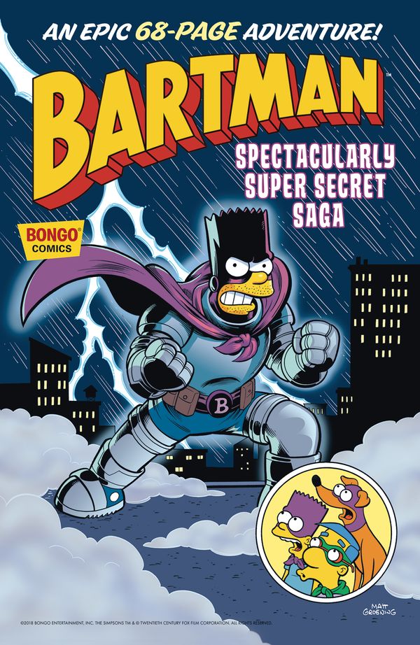 Bartman`s Spectaculary Super Secret Saga #1