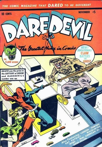 Daredevil Comics #5 Comic