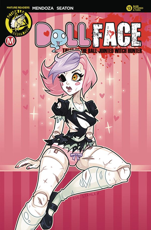 Dollface #13 (Cover D Gransaull Pin Up Tattered)