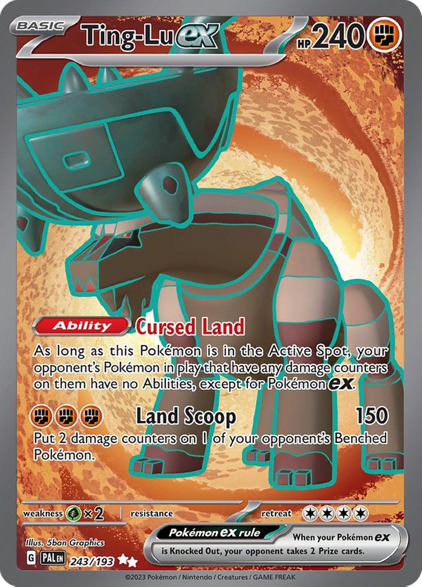 Ting-Lu ex (243/193) - Paldea Evolved