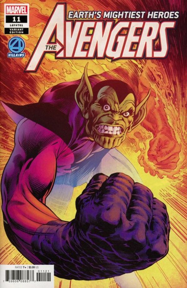 Avengers #11 (Davis Fantastic Four Villains Va)