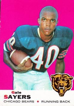 Gale Sayers 1969 Topps #51 Sports Card