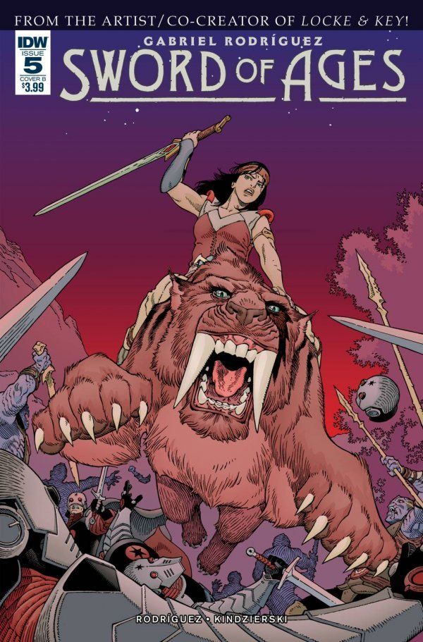 Sword of Ages #5 (Cover B Rodriguez)