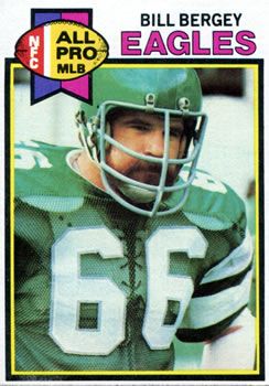 Bill Bergey 1979 Topps #20 Sports Card