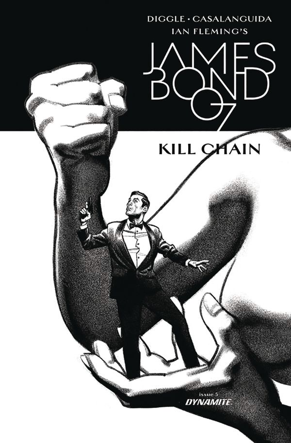 James Bond: Kill Chain #5 (Cover B 10 Copy Smallwood B&w)