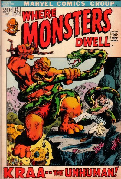Where Monsters Dwell #15 Comic