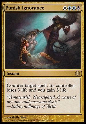 Punish Ignorance (Shards of Alara)