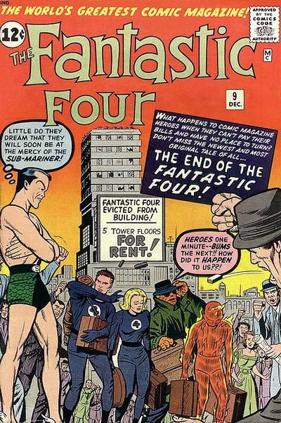 Fantastic Four #9 Comic
