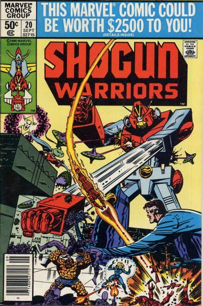 Shogun Warriors #20 Comic