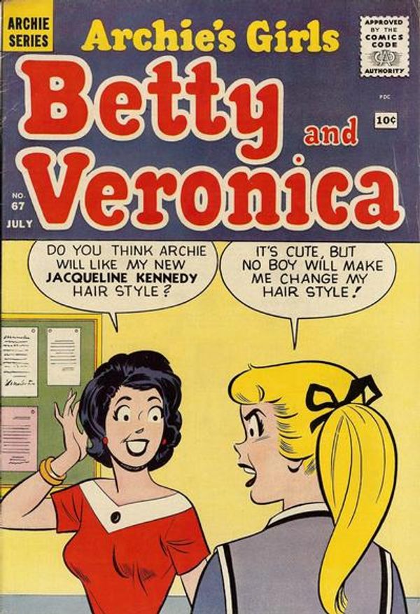 Archie's Girls Betty and Veronica #67