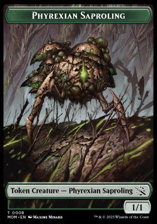 Phyrexian Saproling (March of the Machine) Trading Card