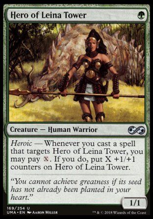 Hero of Leina Tower (Ultimate Masters) Trading Card