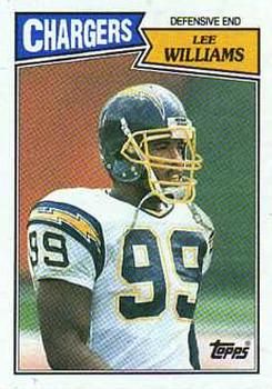 Lee Williams 1987 Topps #346 Sports Card