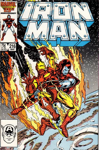 Iron Man #216 Comic