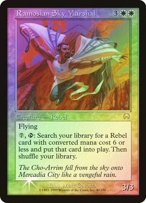 Ramosian Sky Marshal (Mercadian Masques - Foil)