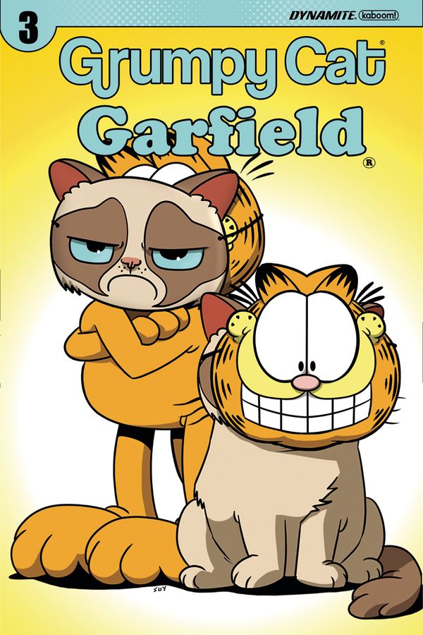 Grumpy Cat Garfield #3 (Cover B Uy)