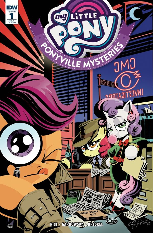  My Little Pony: Ponyville Mysteries #1 (10 Copy Cover)