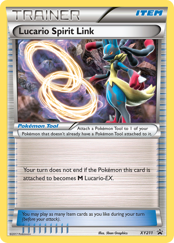 Lucario Spirit Link (XY211) - XY Black Star Promos