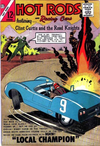 Hot Rods and Racing Cars #67 Comic