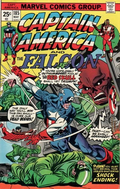 Captain America #185 Comic
