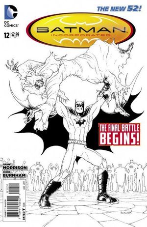 Batman Incorporated  #12 (Sketch Variant)