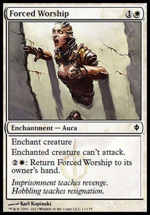 Forced Worship (New Phyrexia)