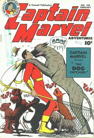 Captain Marvel Adventures #105 Comic