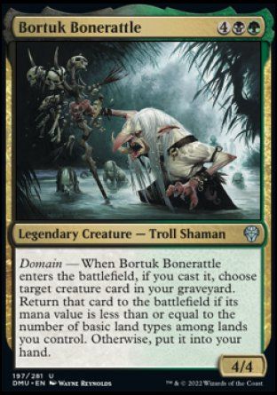 Bortuk Bonerattle (Dominaria United) Trading Card