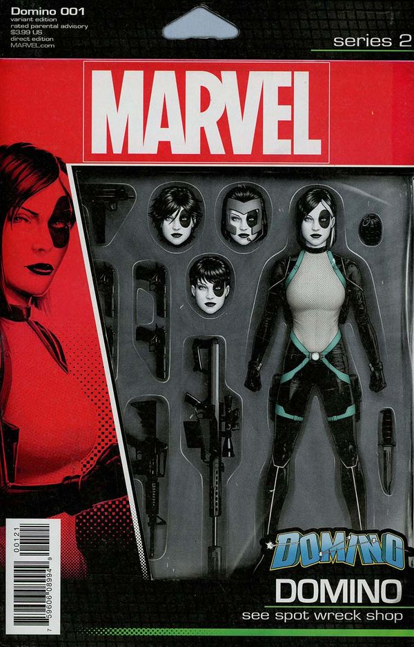 Domino #1 (Christopher Action Figure Variant)