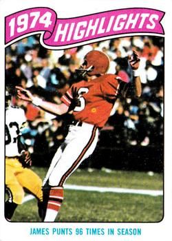 : 1975 Topps # 459 Highlights Lynn Swann Pittsburgh