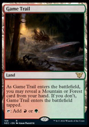 Game Trail (Kamigawa Neon Dynasty Commander Decks) Trading Card