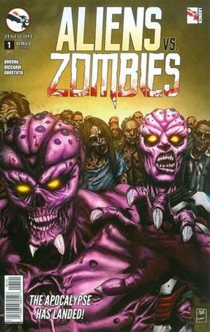 Aliens Vs Zombies #1 (B Cover Spay)