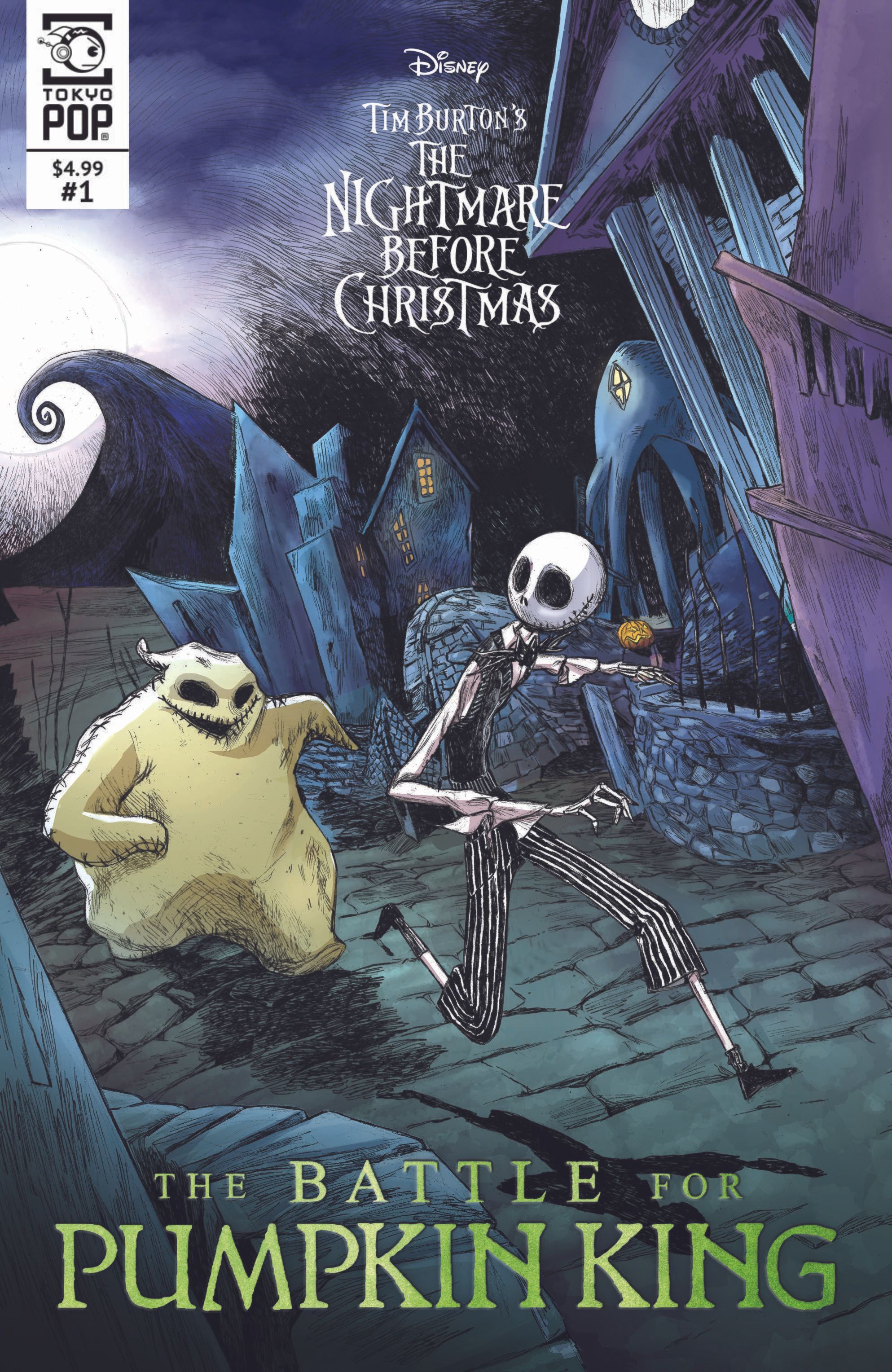 The Nightmare Before Christmas - The Battle For Pumpkin King #1 Comic