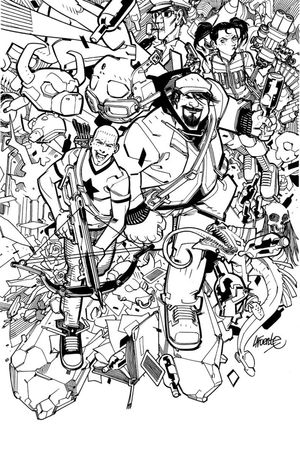A&amp;a #1 (Cover H 50 Copy Cover B&amp;w Lafue)