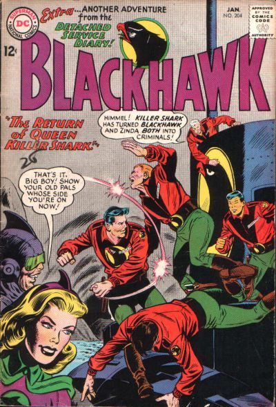 Blackhawk #204 Comic