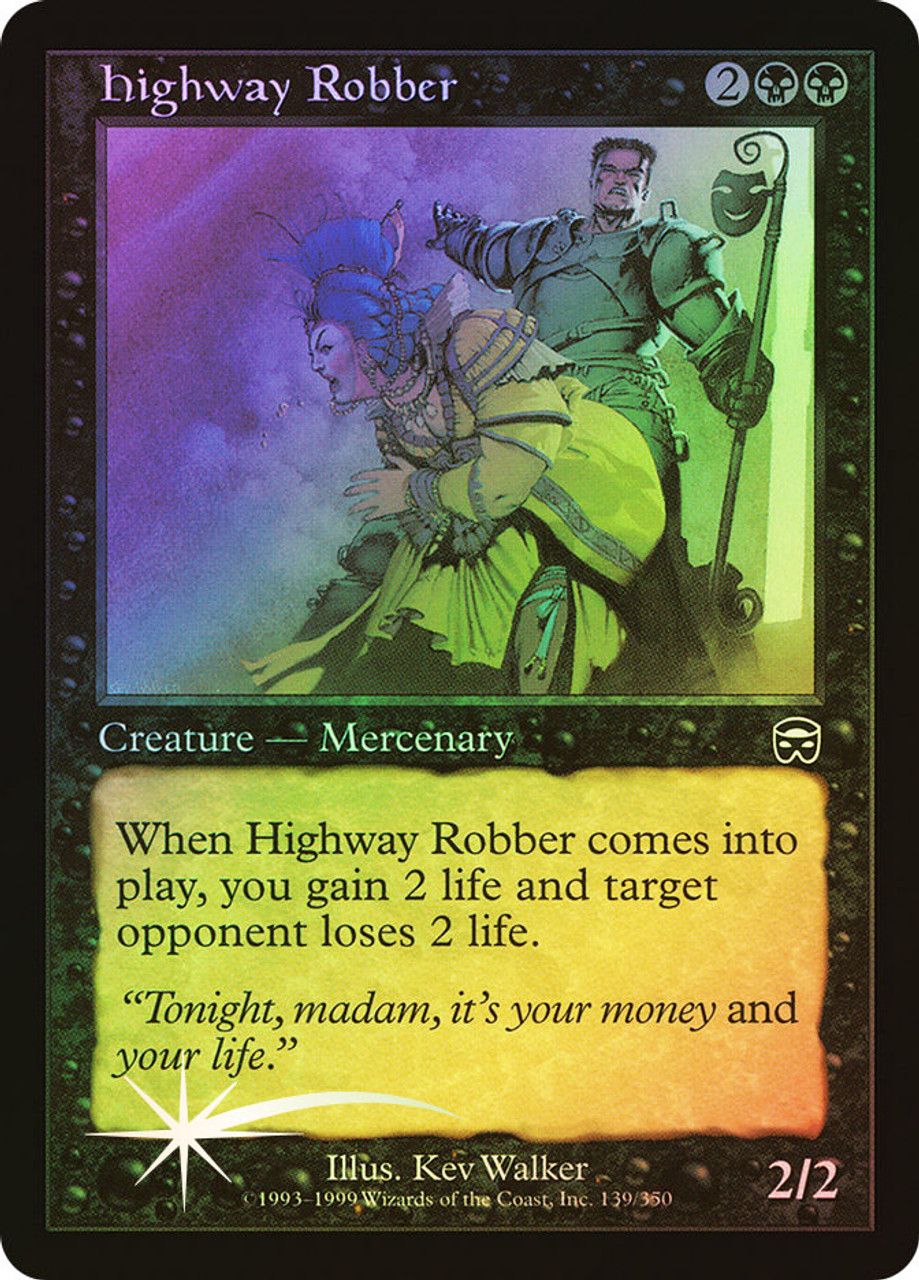 Highway Robber (Mercadian Masques - Foil) Trading Card