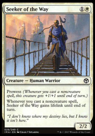 Seeker of the Way (Iconic Masters) Trading Card