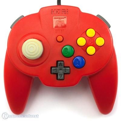 Nintendo 64 Hori Controller [Red] Video Game