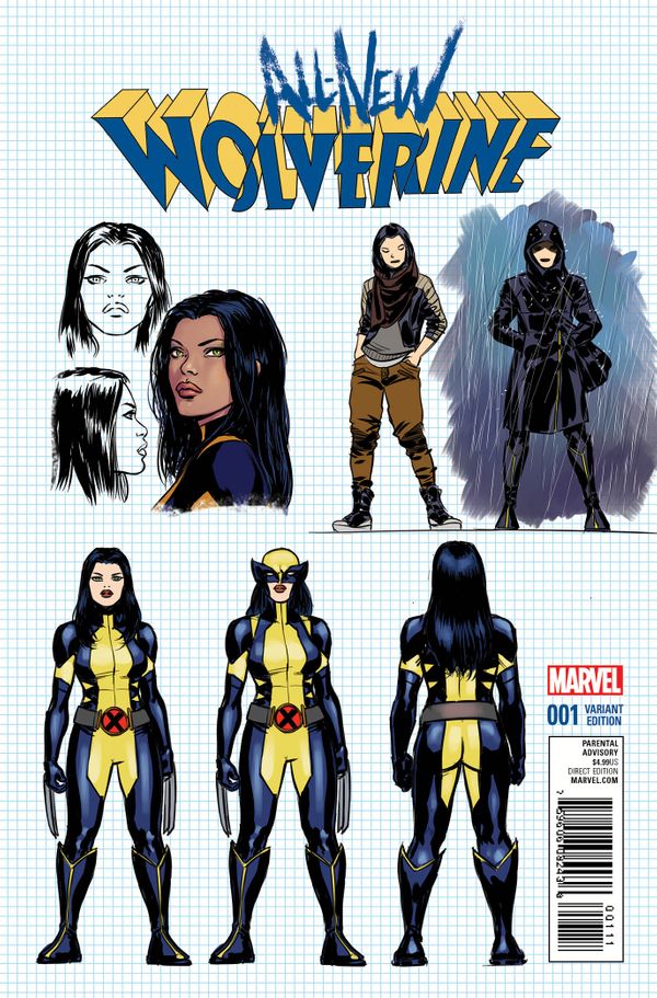 All New Wolverine #1 (Lopez Design Variant)