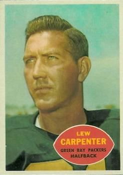 Lew Carpenter 1960 Topps #53 Sports Card