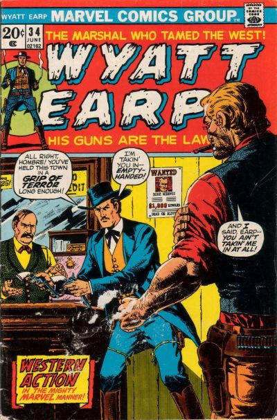 Wyatt Earp #34 Comic