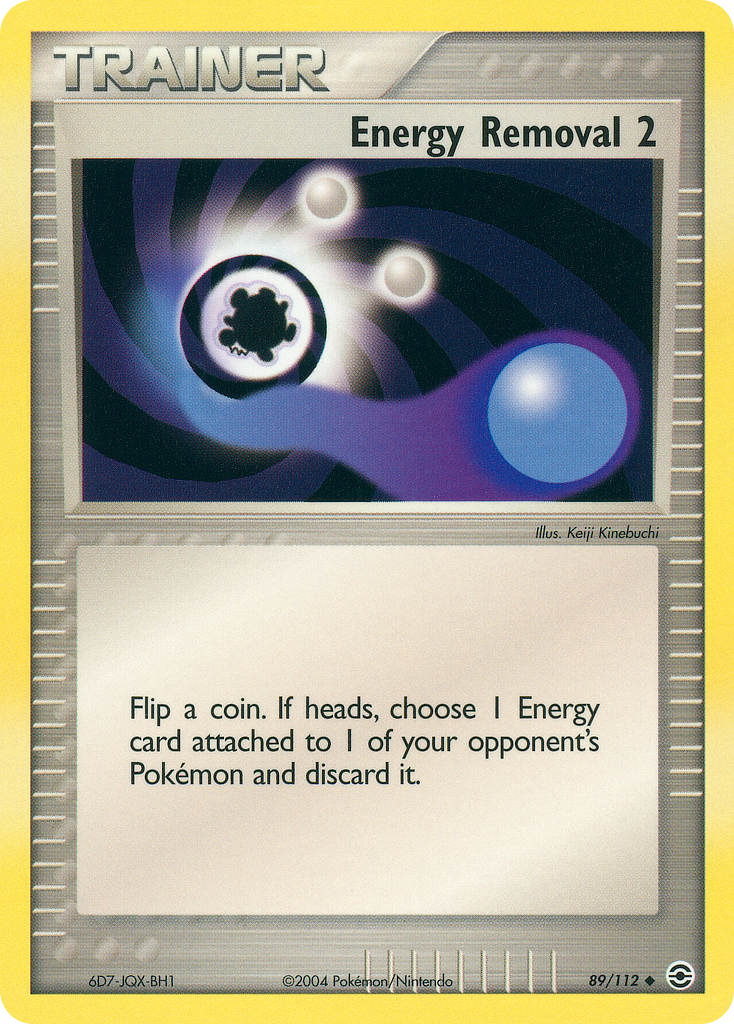 Energy Removal 2 (Trainer: Item) (89/112) - FireRed & LeafGreen Pokémon Card