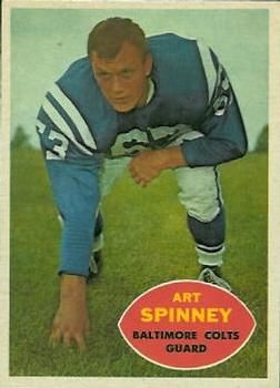 Art Spinney 1960 Topps #7 Sports Card