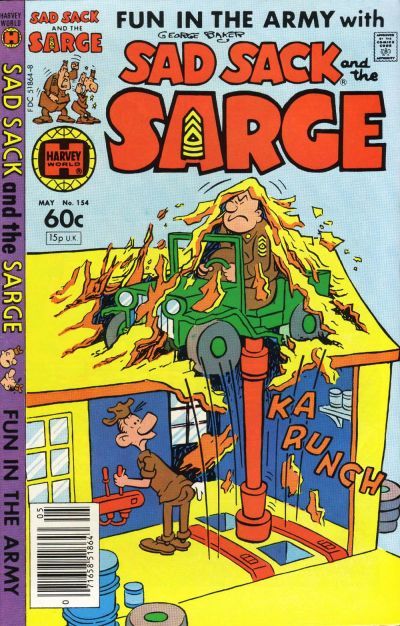 Sad Sack And The Sarge #154 Comic