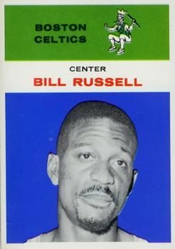 Bill Russell 1961 Fleer #38 Sports Card